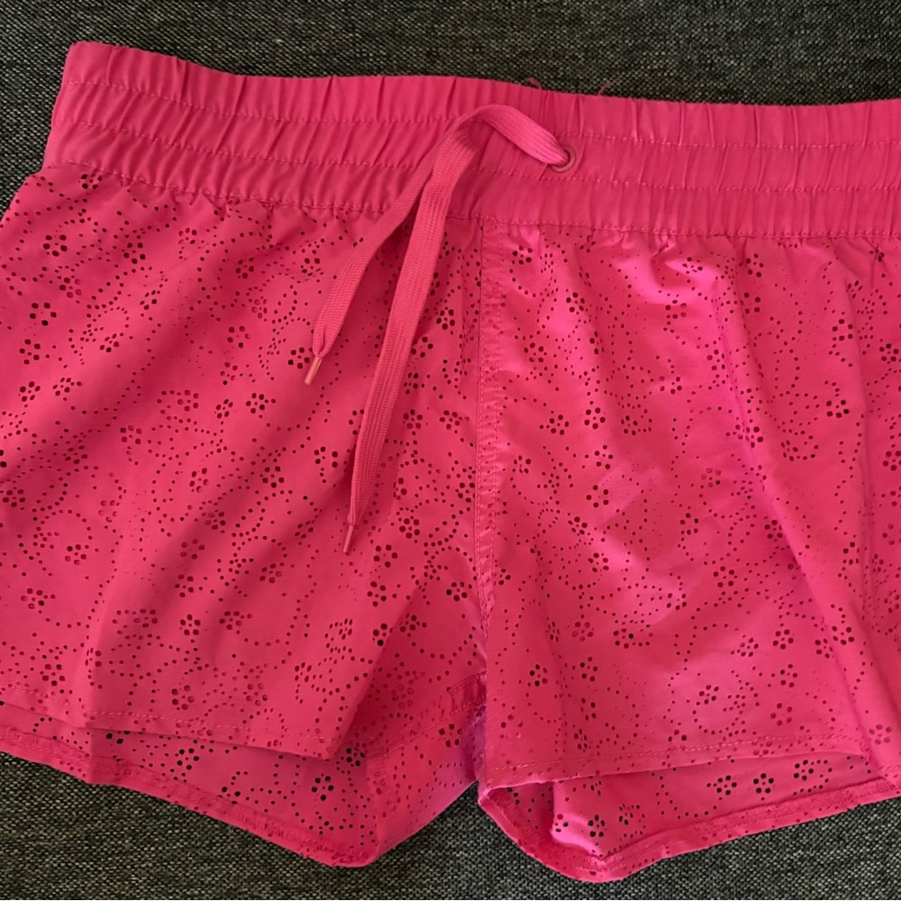 Vibrant Pink Women's Athletic Shorts